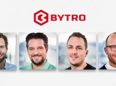 Bytro Labs: Stillfront-Studio baut Management um (Update) Von links: der scheidende Co-Gründer Tobias Kringe, Christopher Lörken (CEO), Marvin Eschenauer (COO) und Julian Werner (CMO) - Fotos: Bytro Labs GmbH