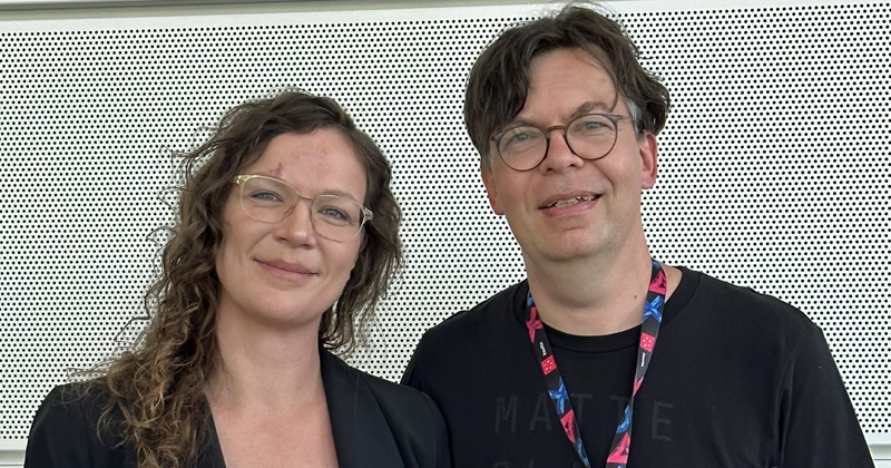 Das Gründer-Duo von Gamebook Studio (100 Lives): Ulrike Küchler und Thomas Langhanki (Foto: GamesWirtschaft)