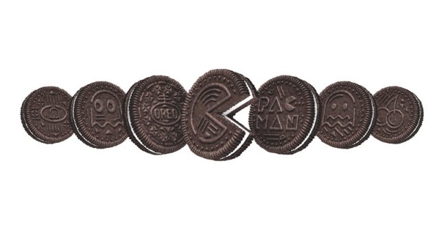 Die Oreo x Pac-Man Special Edition besteht aus sechs Motiven (Abbildung: Mondelēz International)