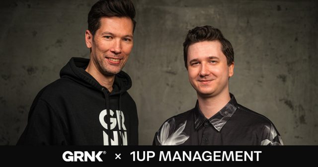 GRNK-Geschäftsführer Philip Schulte und 1UP-Management-Chef John-Dustin Martin (Foto: 1UP Management)
