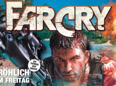 Die Akte Far Cry (Fröhlich am Freitag) Das ikonische Far Cry-Logo des Jahres 2004 hat bis heute überlebt (Abbildung: Crytek / Ubisoft)
