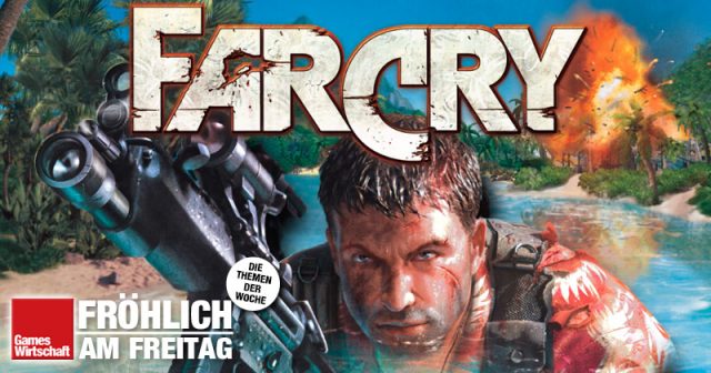 Das ikonische Far Cry-Logo des Jahres 2004 hat bis heute überlebt (Abbildung: Crytek / Ubisoft)