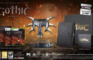 Gothic Remake erscheint heute – Tests lassen auf sich warten (Update) Der Lieferumfang der Gothic Remake Collector's Edition (Abbildung: THQ Nordic)