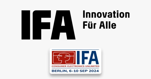 Innovation Für Alle - dafür soll künftig die IFA stehen. Unten: das bisherige Logo (Abbildungen: IFA Management GmbH)