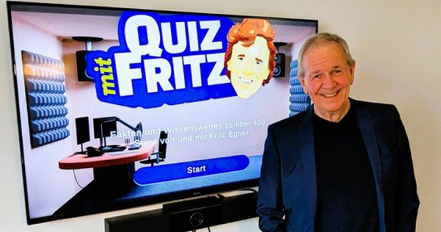 Für 'Quiz mit Fritz' öffnet Fritz Egner sein Privat-Archiv mit Original-Fotos und -Interviews aus 50 Jahren Musikgeschichte (Abbildung: BBG Entertainment)