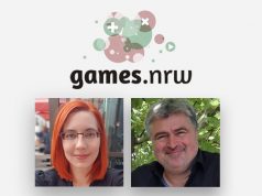 Games NRW bestätigt Grindel und Weiß als Vorstandssprecher Katharina Weiß (Silent Future) und Benedikt Grindel (Ubisoft Blue Byte) sind die Vorstandssprecher von Games NRW (Fotos: Games NRW / GamesWirtschaft)