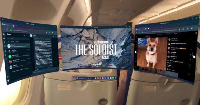 Filme, Games, Videos, Surfen und mehr im 'Travel Mode': Die Lufthansa startet ein Pilotprojekt mit Meta Quest 3 (Abbildung: Meta)