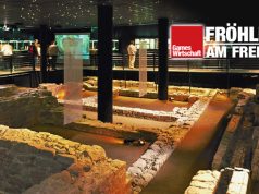 Anno 117: Neues aus der Römerpassage (Fröhlich am Freitag) So sieht es unter dem Firmensitz von Ubisoft Mainz aus: Das Isis- und Mater Magna Heiligtum lässt sich besichtigen (Foto: Landeshauptstadt Mainz)