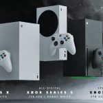 Von links: Xbox Series X Digital Edition, Xbox Series S Robot White und Xbox Series X Special Edition (Abbildung: Microsoft)