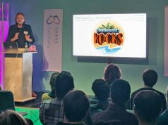 Games Gathering Germany: Gutbesuchte Networking-Premiere (Update) "Community rocks": Gentle Troll-Chef Michael Wacker beim Auftakt von Games Gathering Germany (GGG) in Wiesbaden (Foto: Assemble Entertainment)