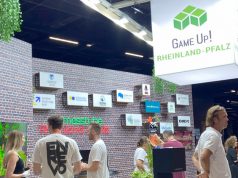Rheinland-Pfalz und das Saarland auf der Gamescom 2024 Das Saarland und Rheinland-Pfalz präsentieren sich auf der Gamescom 2024 erneut in Halle 10.2 (Foto: GamesWirtschaft)