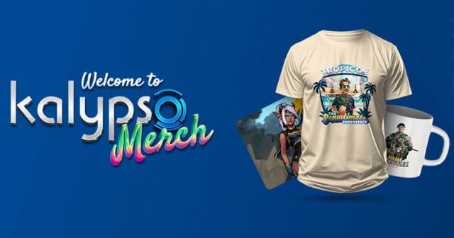 Seit dem 16. August 2024 geöffnet: der offizielle Kalypso Media Merchandise-Shop.