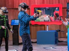 Holocafé in der Höhle der Löwen: „Eine tolle Erfahrung, die ich jedem Gründer empfehlen kann“ Holocafé in der Höhle der Löwen: Nils Glagau, Janna Ensthaler und Judith Williams testen VR-Games (Foto: RTL / VOX / Bernd Michael Maurer)