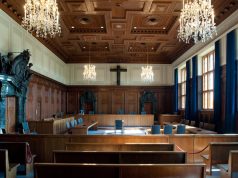 Memorium Nürnberger Prozesse: Playing History baut App Der historische Saal 600 ist Teil der Dauerausstellung im Memorium Nürnberger Prozesse (Foto: Museen der Stadt Nürnberg / Christine Dierenbach)