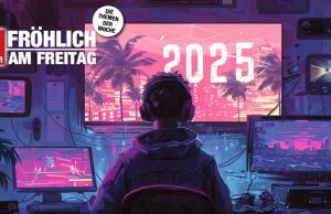 So wird 2025 – garantiert (Fröhlich am Freitag) Ausblick 2025: Sicher ist, dass nichts sicher ist - noch nicht mal der planmäßige Launch von GTA 6 (Bild: KI / Midjourney)