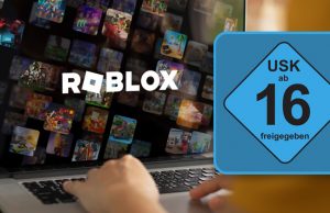 Roblox macht Altersprüfung für Chat-Funktionen zur Pflicht Die USK erhöht die Altersfreigabe für Roblox von 12 auf 16 Jahre (Abbildung: Roblox Corp. / USK)