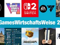 GamesWirtschaftsWeise 2025: Um diese Themen und Thesen geht es Minecraft-Film, GTA 6, Gamescom, Politik - vier von vielen Themen für die GamesWirtschaftsWeisen 2025 (Abbildungen / Fotos: Take-Two, EA, Warner, Sony, Nintendo, Game, Yager, GamesWirtschaft)