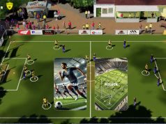 Tactics Unlimited: Fußball-Manager erscheint am 25. März 2025 Spielszene aus Tactics Unlimited: Aktionskarten beeinflussen den Spielverlauf (Abbildung: 2tainment)
