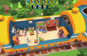 Games-Förderung: FFF Bayern vergibt 240.000 € an acht Studios Zug um Zug werden die Waggons in Train Jumble aufgerüstet (Abbildung: Emergo Entertainment)