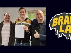 Brainlag Games: Piranha Bytes-Entwickler gründen Studio Die Gründer von Brainlag Games: Maki Dieffenbach, André Hotz, Markus Kloß und Amadeus Weidmann (von links nach rechts)