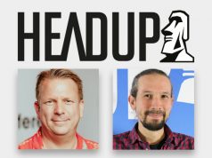 Headup GmbH macht Marcel Aldrup zum Gesellschafter Headup-Gründer Dieter Schoeller mit seinem neuen Mitgesellschafter Marcel Aldrup (Fotos: Headup GmbH)