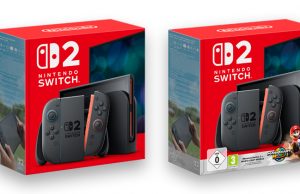 Medienbericht: Nintendo drosselt Switch 2-Produktion Die Nintendo Switch 2 wird zum Start am 5. Juni in zwei Versionen angeboten: Konsole pur für 469,99 € - als Bundle für 509,99 € (Abbildungen: Nintendo of Europe)