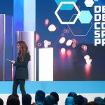 Uke Bosse und Katrin Bauerfeind moderieren den Deutschen Computerspielpreis 2025 in Berlin - wie schon 2022, 2023 und 2024 (im Bild) - Foto: Sebastian Reuter für Getty Images / Marchsreiter Communications