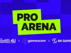 Pro Arena: Neuer E-Sport-Hotspot auf der Gamescom 2025 Neuheit auf der Gamescom 2025: die Pro Arena in Kooperation mit SK Gaming (Abbildung: Freaks 4U Gaming GmbH)