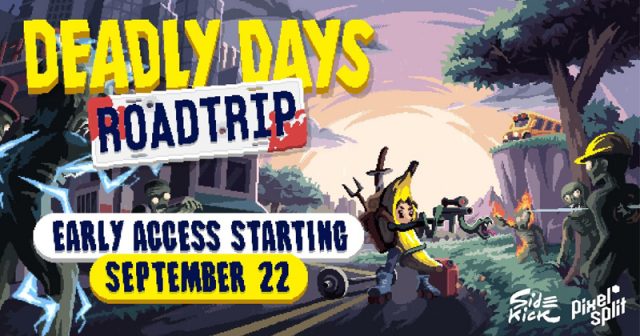 Am 22. September geht Deadly Days: Roadtrip in die Early Access-Phase (Abbildung: Sidekick Publishing)