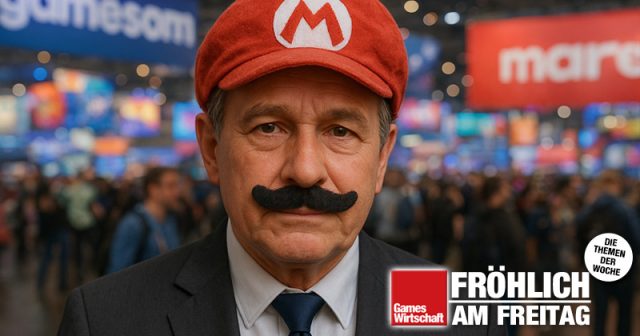 Da simma dabei: Auf der Gamescom lässt sich in Echtzeit besichtigen, wie sich Wirtschaft und Politik das Thema Games kulturell aneignen (Abbildung KI-generiert)