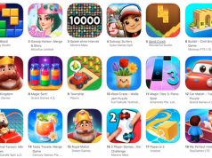 Umsatz mit Spiele-Apps in Deutschland erreicht Rekord-Hoch Der Marktanteil von Free2Play-Games (hier im AppStore) nähert sich der 100-Prozent-Marke.
