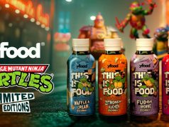 Yfood: MontanaBlack wirbt für Ninja Turtles Limited Edition Parallel zur Gamescom 2025 ist die Ninja Turtles Limited Edition von Yfood auch im Einzelhandel erhältlich (Abbildung: Yfood Labs)