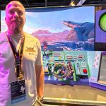 Bippinbits-Chef René Habermann am PVKK-Stand auf der Gamescom 2025 (Foto: GamesWirtschaft)