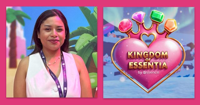 Sara Apaza, Digital Brand Experience Manager am Cosnova-Stand auf der Gamescom 2025 (Foto: GamesWirtschaft)