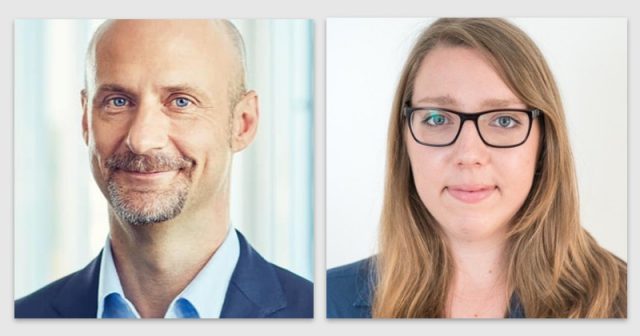 Bilden den Vorstand von Games Baden-Württemberg e. V.: Tom Burck und Laura Körting (Fotos: Game-Verband)