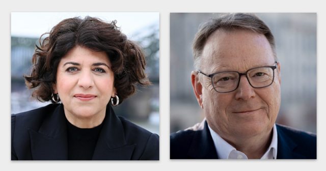 Koeln-OB-Stichwahl-280925-Aymaz-Burmester-150925 Bewerben sich bei der Stichwahl am 28. September um den Kölner OB-Sessel: Berivan Aymaz (Grüne) und Torsten Burmester (SPD) - Fotos: Jennifer Fey / Jörg Hüster