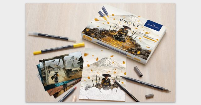 Ghost-of-Yotei-Creator-Kit-Faber-Castell-201025 Faber-Castell und Sony PlayStation bringen ein Ghost of Yotei Creator Kit auf den Markt (Abbildung: Sony Interactive Deutschland)