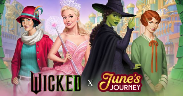 Wooga trifft Wicked: Zum Kinostart kooperiert das Berliner Studio (June's Journey) mit Universal Pictures - Abbildung: Wooga GmbH