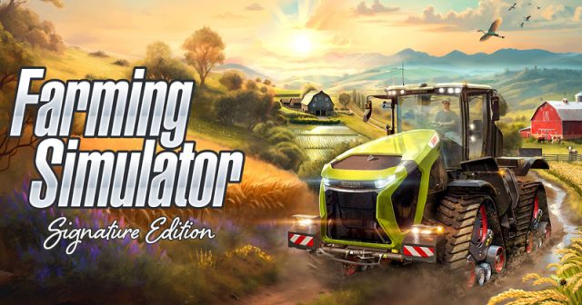 Die Switch 2-Fassung des Landwirtschafts-Simulator trägt den Zusatz 'Signature Edition' (Abbildung: Giants Software)