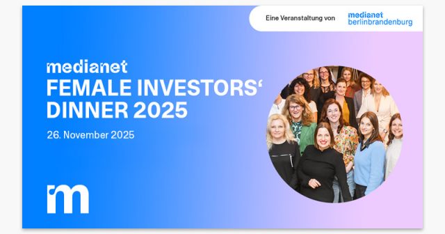 MediaNet-Female-Investors-Dinner-2025-Berlin-161025 Das Female Investors' Dinner bringt Gründerinnen und Investoren an einen Tisch (Abbildung: MediaNet Berlin-Brandenburg)