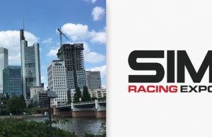 SimRacing Expo 2026 zieht von Dortmund nach Frankfurt Die SimRacing Expo 2026 soll auf dem Gelände der Messe Frankfurt stattfinden (Foto: GamesWirtschaft / Logo: South West Vision)