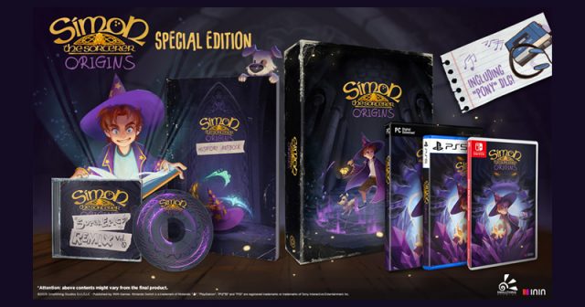 Neben digitalen Versionen bringt ININ Games auch Special Editions zu Simon the Sorcerer Origins auf den Markt (Abbildung: ININ Games)