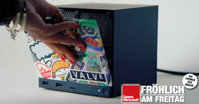 Die Front der Steam Machine lässt sich austauschen und individuell gestalten (Abbildung: Valve)