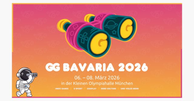 Termin für die GG Bavaria 2026: 6. bis 8. März in München (Abbildung: Games Bavaria)