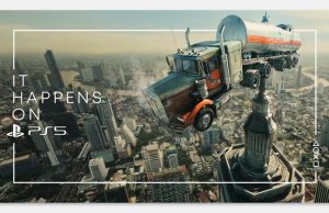 It happens on PS5: Sony kündigt UFO-Landung in Deutschland an Das kann auch nur Gamern passieren: Die Sony-Kampagne 'It happens on PS5' - spielt mit skurrilen 'Alltags-Situationen' (Abbildung: Sony Interactive)