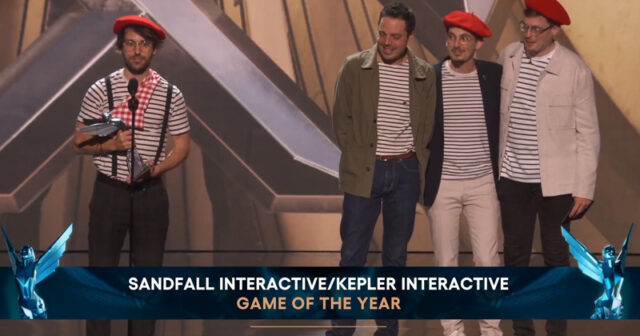 The-Game-Awards-2025-GOTY-Clair-Obscur-121225 Game of the Year bei den The Game Awards 2025: Clair Obscur: Expedition 33 von Sandfall Interactive (Szene aus dem Livestream)