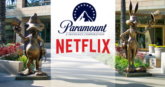 Warner-Bros-Paramound-vs-Netflix-091225 Netflix oder Paramount - welcher US-Konzern hat künftig bei Warner Bros. das Sagen? (Abbildungen: Paramount, Netflix, GamesWirtschaft)