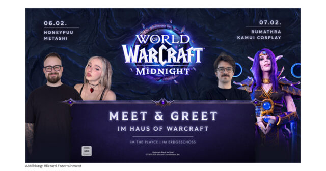Das 'Haus of WarCraft' in der The Playce Mall in Berlin ist vom 31.1. bis 7.2. zugänglich.