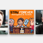 Christian Schmidt und Gunnar Lott sind Gründer, Stimmen und Gesichter des Games-Podcasts Stay Forever (Fotos: Stay Forever GmbH)