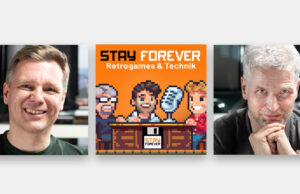 Stay Forever-Macher Lott und Schmidt: „Da ist noch Potenzial.“ Christian Schmidt und Gunnar Lott sind Gründer, Stimmen und Gesichter des Games-Podcasts Stay Forever (Fotos: Stay Forever GmbH)